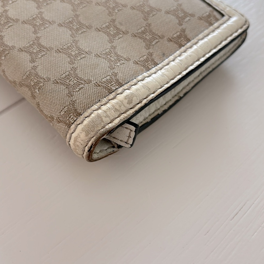 Celine Long Beige & Cream Wallet - Picture 13 of 16